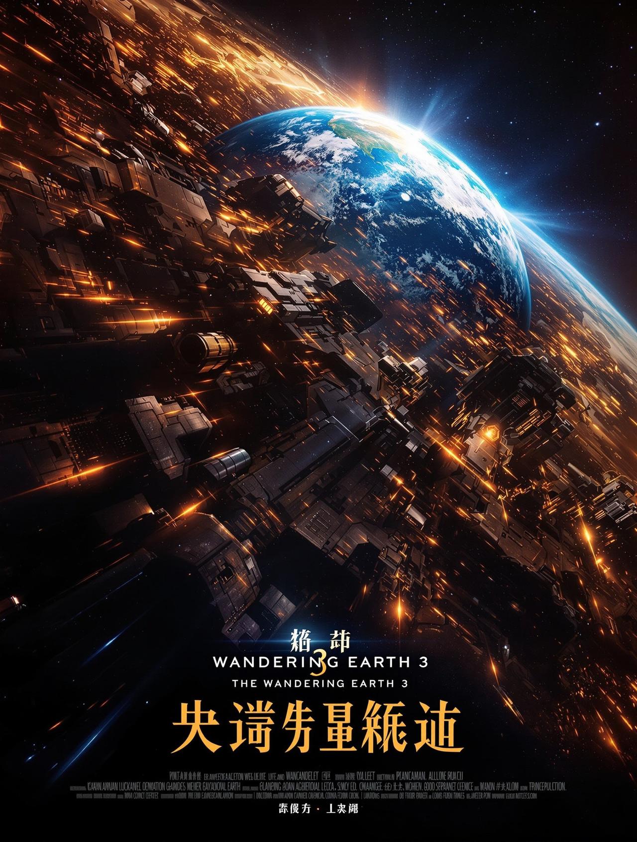 好看视频推荐影片《流浪地球3》海报